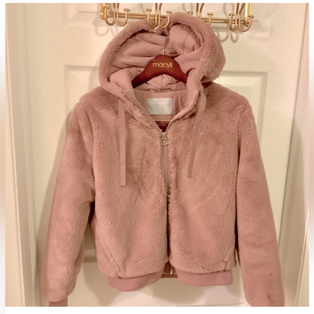 Athleta Ritual Faux Fur Jacket - Picture 5 of 5